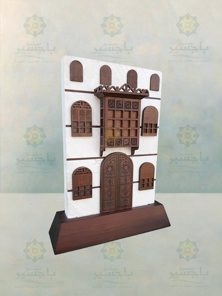 روشان على خلفية حجر منقبي (تصنيع حسب الطلب)