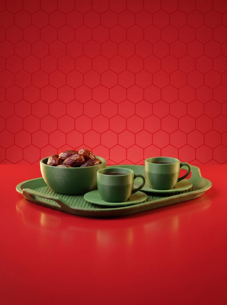 اللون أخضر