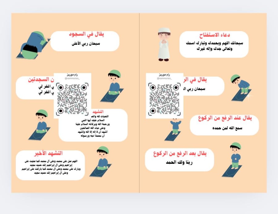 الأذكار المشروعة في الصلاة
