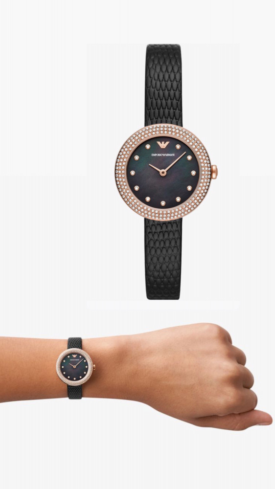Emporio Armani rose gold