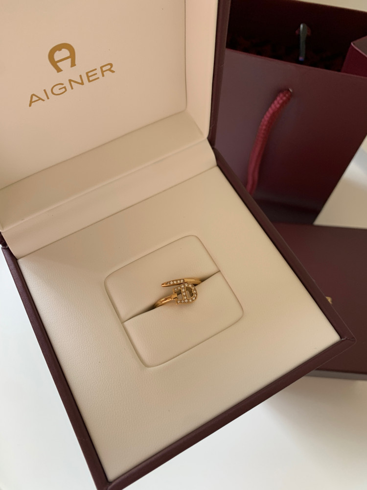خاتم Aigner مقاس 56