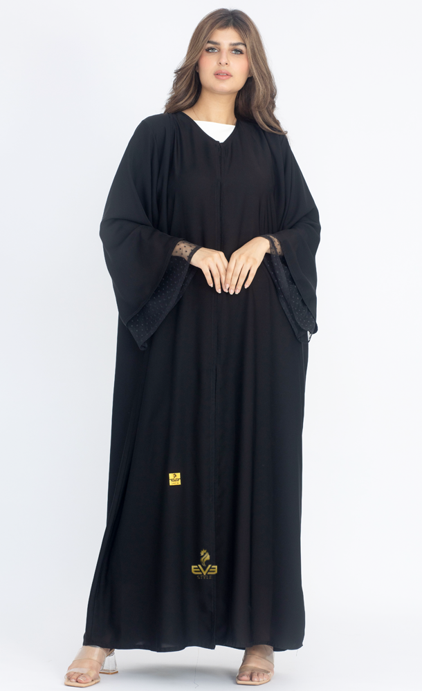 عباية كتف اكمام دنتل-ايف ستايل
