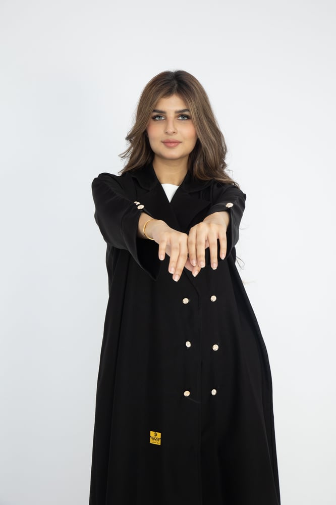 عباية ياقة-ايف ستايل