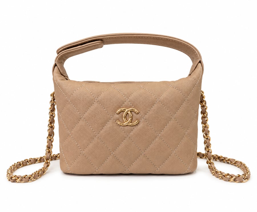 Chanel Quilted Hobo Bag