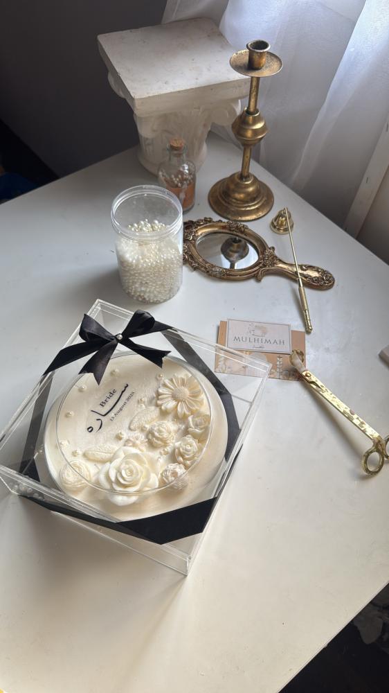 Writing candle