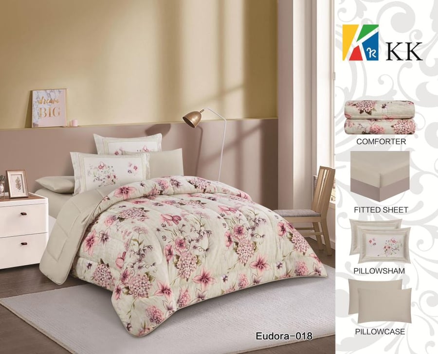 Rozeta double summer 8-piece bedspread