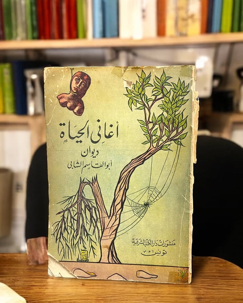 ديوان أغاني الحياة أبو القاسم الشابي.