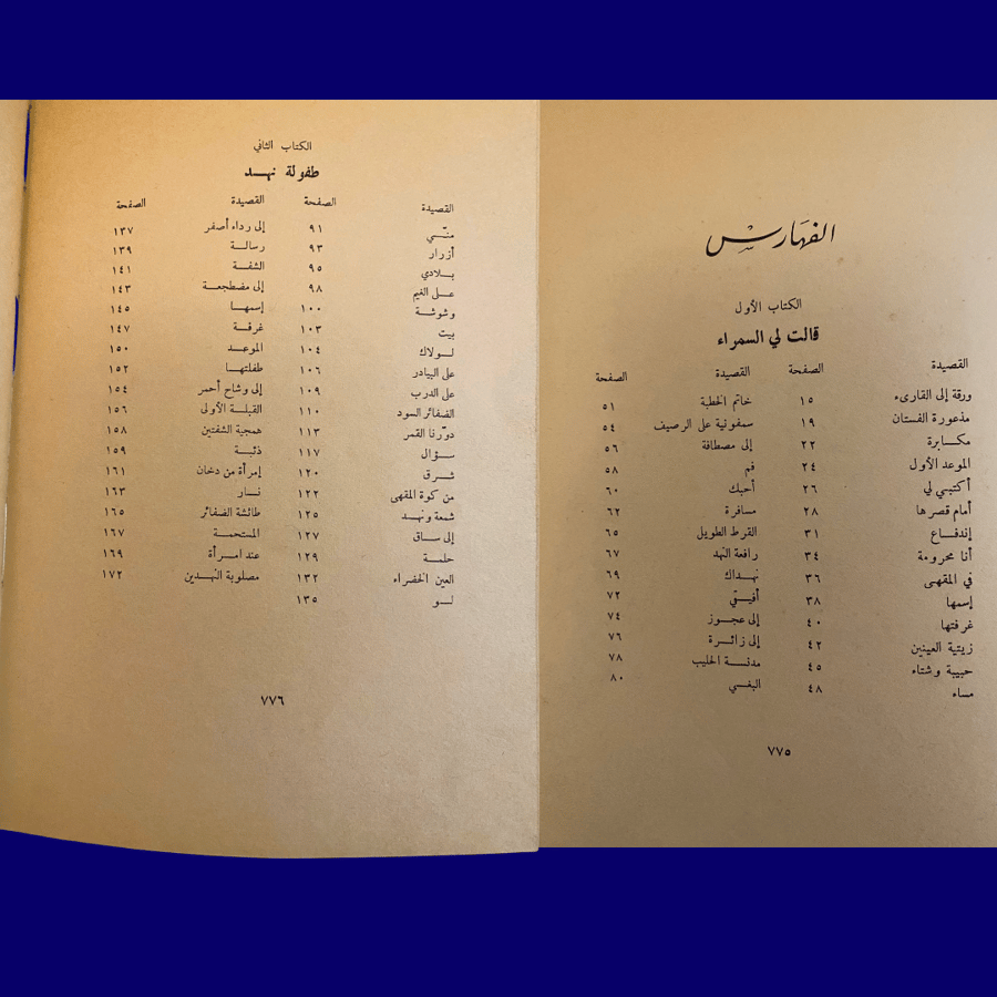 نادر- قديم: الأعمال الشعرية الكاملة لنزار قباني من منشورات نزار قباني