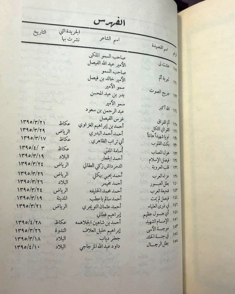 الثلاثاء الحزين - ديوان مراثي عن الملك فيصل رحمه الله