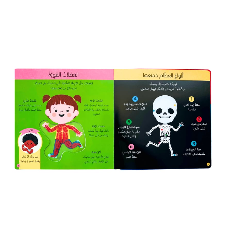 كتابي الأول عن جسم الإنسان