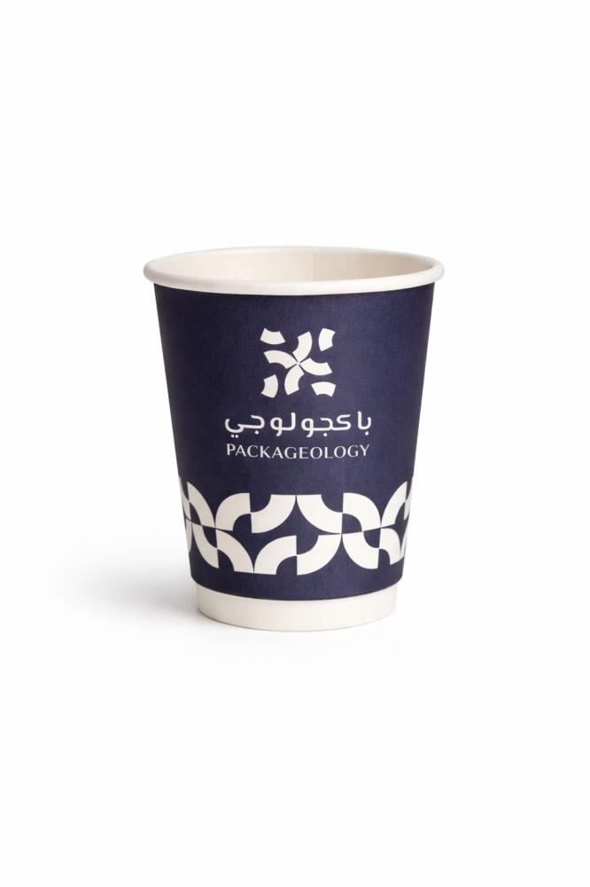 تصنيع وطباعة أكواب ورقية 12 أونصات (12oz)  جدار مزدوج
