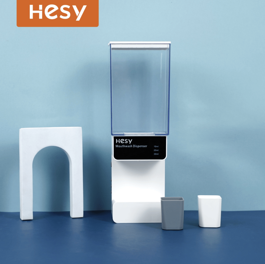 Hesy - جهاز غسول الفم الذكي بسعة 650 مل - أبيض