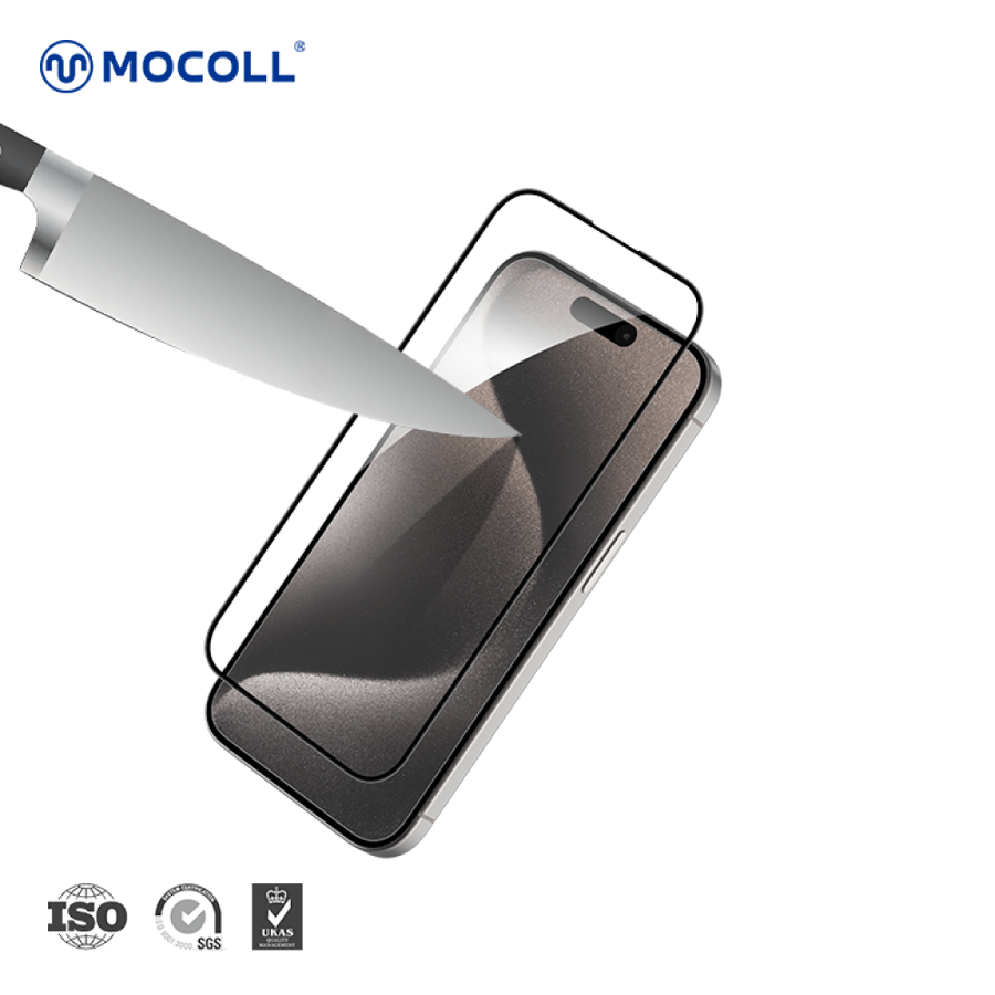 MOCOL - glass screen protector for iPhone - transparent