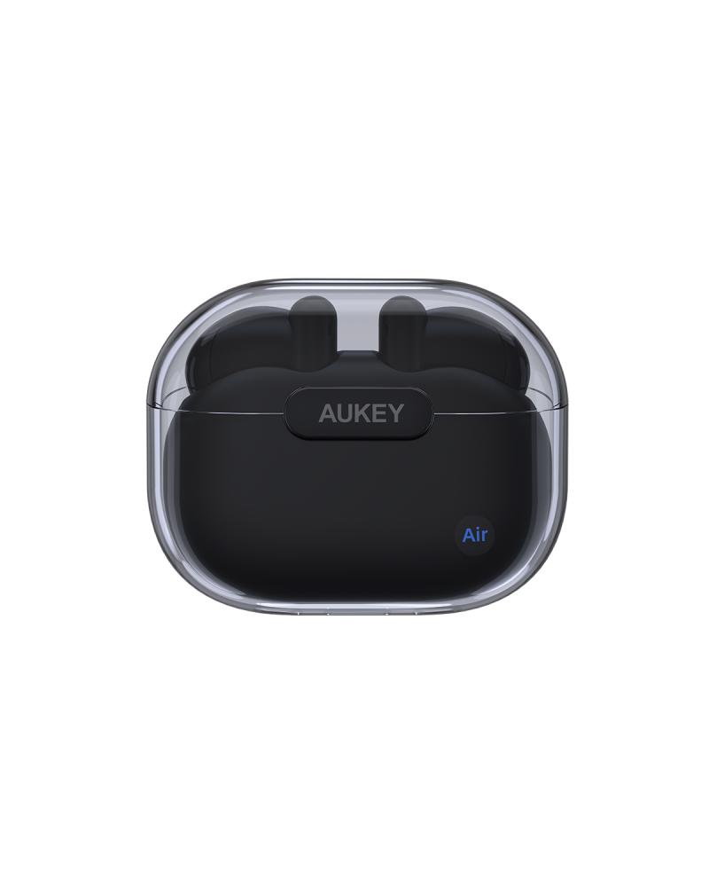AUKEY -  سماعة أذن لاسلكية M2 بتصميم شفاف - أسود