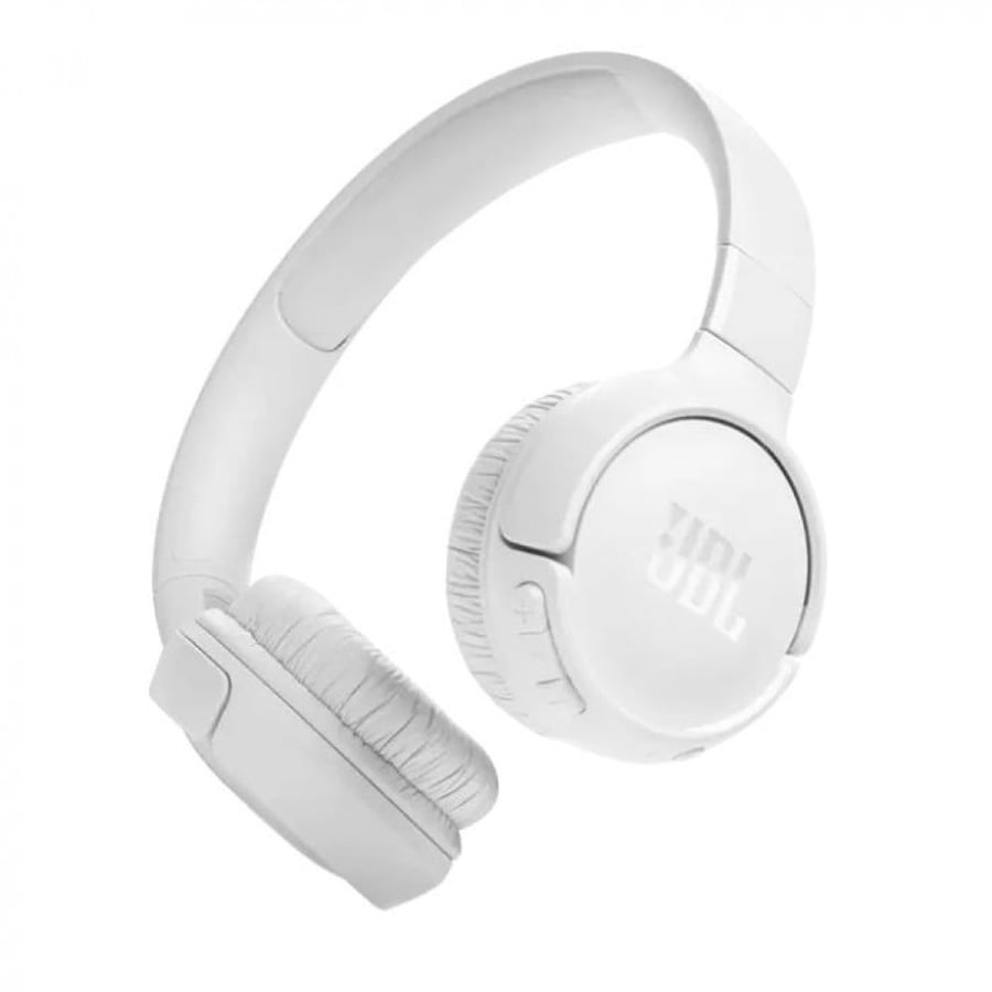 JBL - سماعة رأس لاسلكية TUNE 520 BT - أبيض