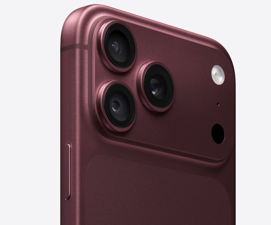 APPLE - ايفون 18 برو ماكس حجم 6.9 انش 5G - عنابي