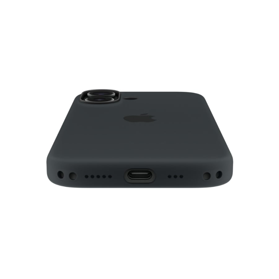 APPLE - حافظة iPhone 17 من السيليكون مع MagSafe - أسود