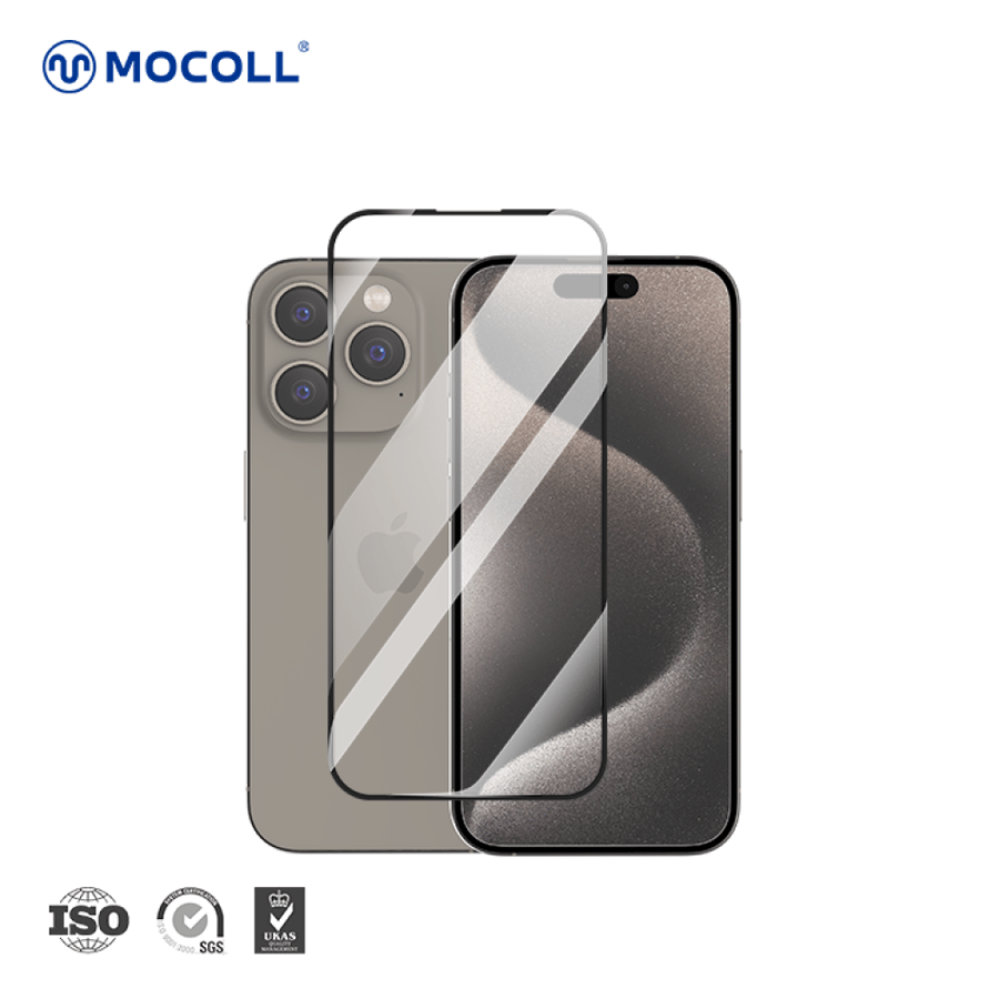 MOCOL - glass screen protector for iPhone - transparent