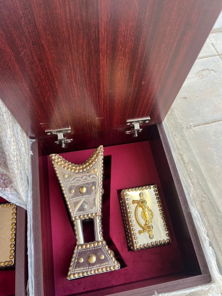 طقم صندوق مبخره حائليه وعلبة عود 2