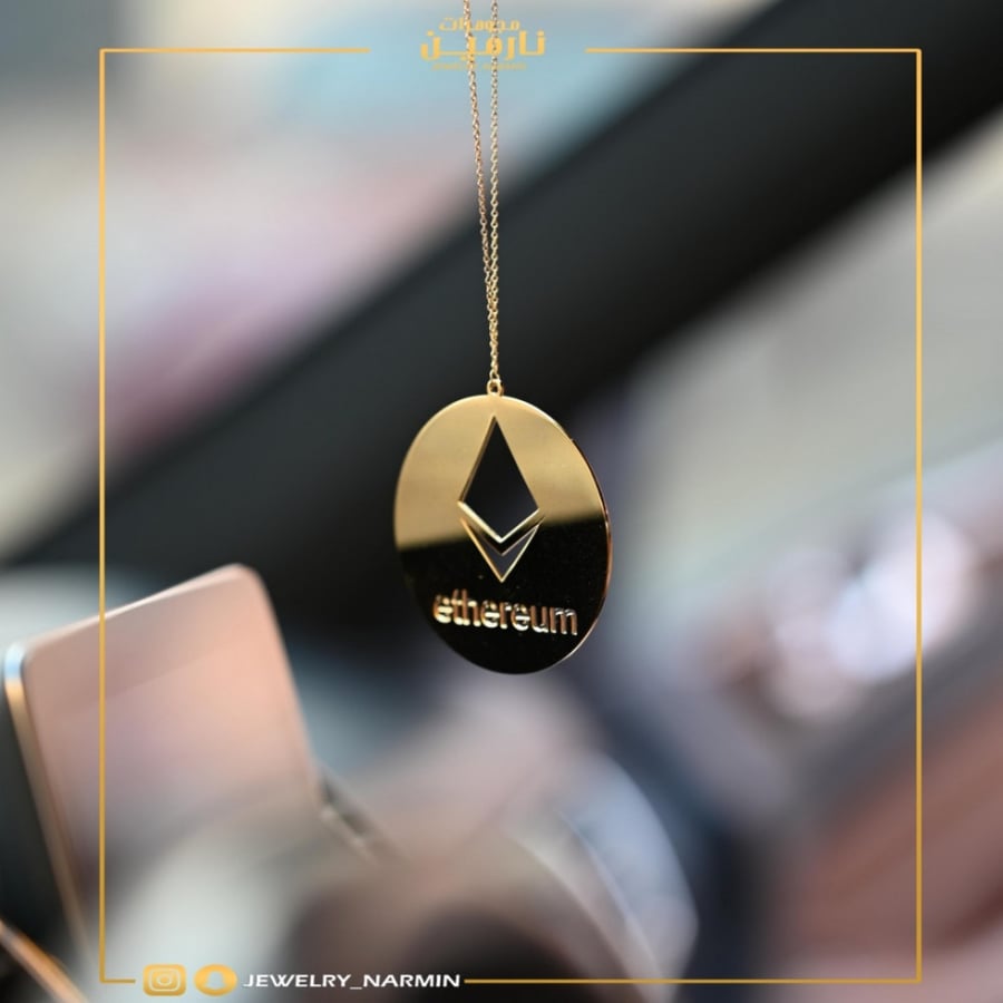 تعليقة سيارة عملة ايثيريوم ETH