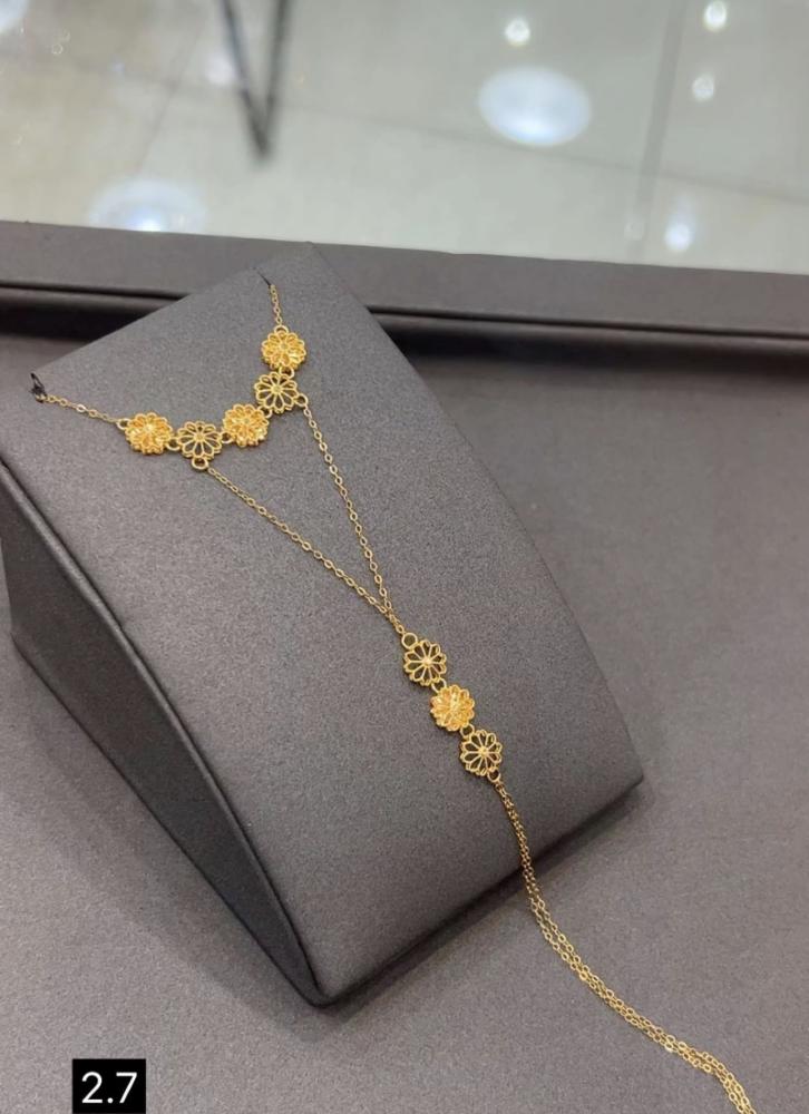 Soft distinctive Kuwaiti pure gold 21 karat