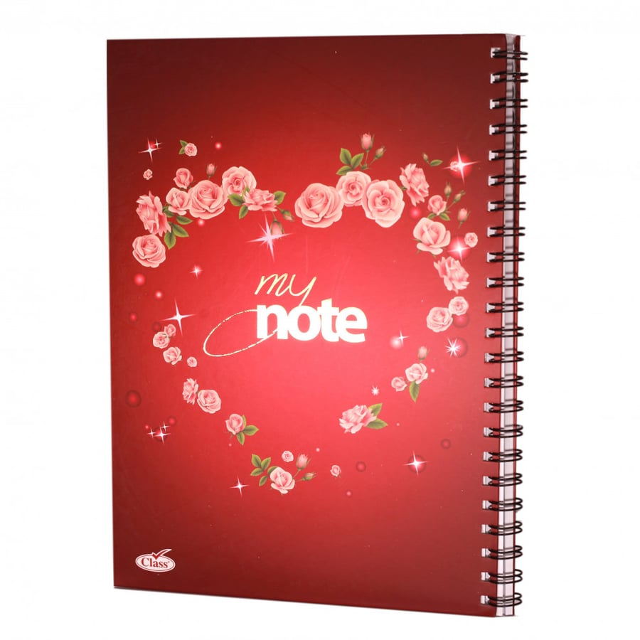 كلاس- دفتر ريكورد عربي- 100 ورقة- A5- الأشكال متنوعة Class Notebook