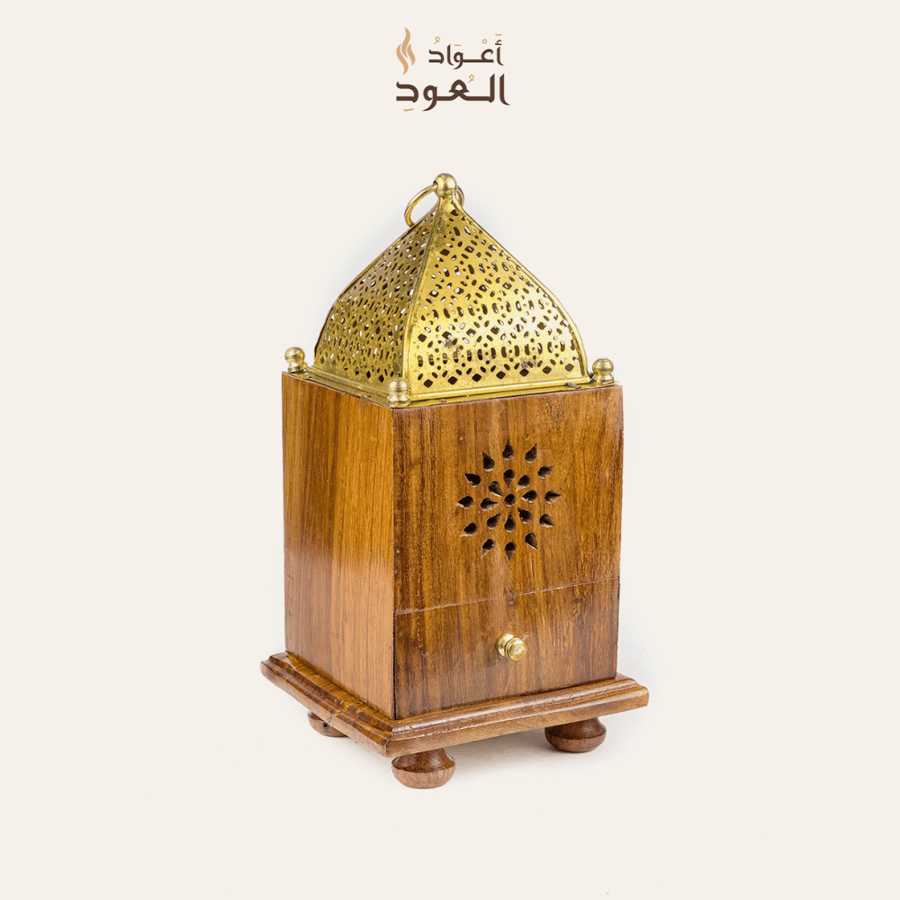 مبخره نحاس على شكل قبة مسجد