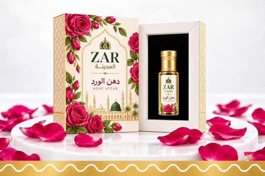 دهن ورد المدينة النقي - ZAR