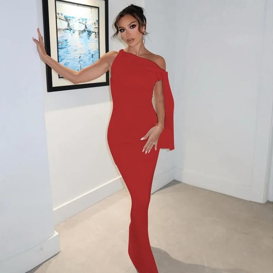 Hugcitar موضة الصلبة س الرقبة بلا أكمام المرقعة مثير Bodycon ماكسي فستان الحفلة الراقصة الصيف ملابس حريمي مهرجان الحفلات نادي Y2K