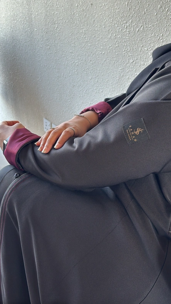 عباية برغندي Brg24