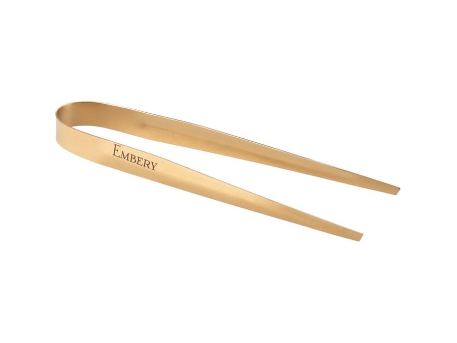 EMBERY TONGS - GOLD