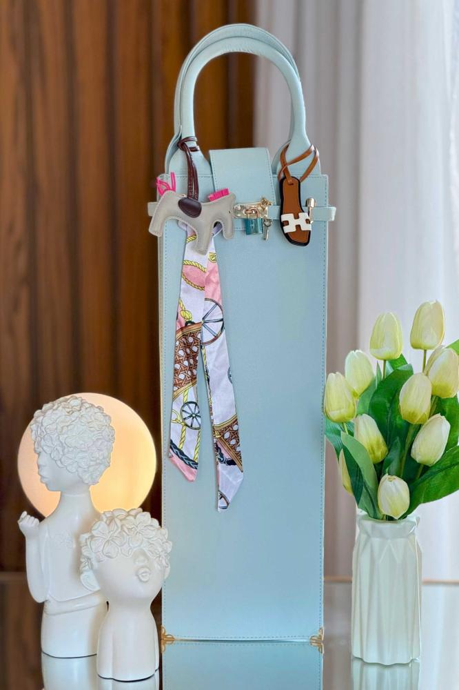 ASEEL BAG - BABY BLUE