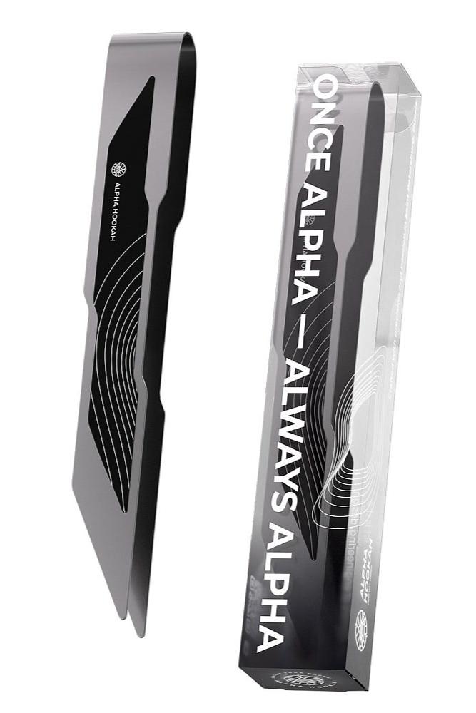 ALPHA HOOKAH - ORO TONGS SILVER