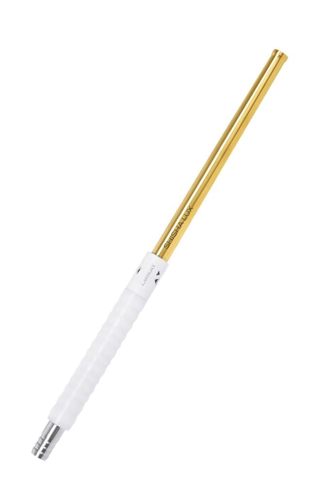 EMBERY ASPIUS MOUTHPIECE - SUPREME-GOLD WHITE SHISHALUX
