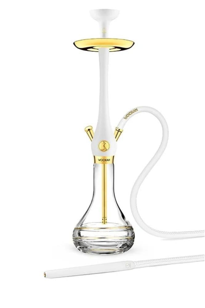 WOOKAH 24K GOLD-PLATED ROYAL WHITE SET
