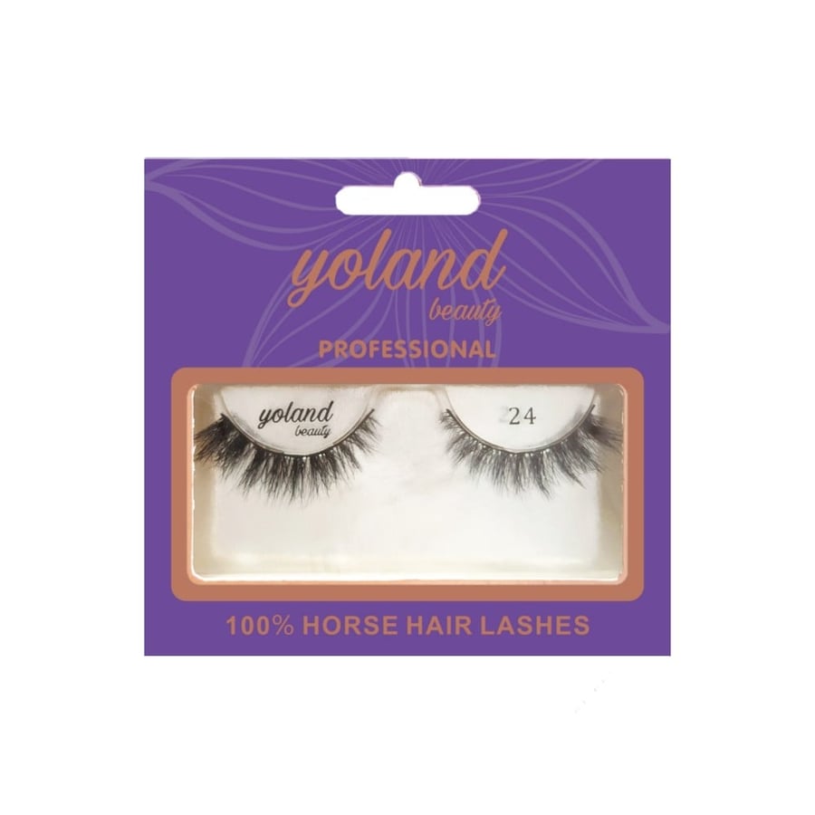 Natural eyelashes - Yoland 24