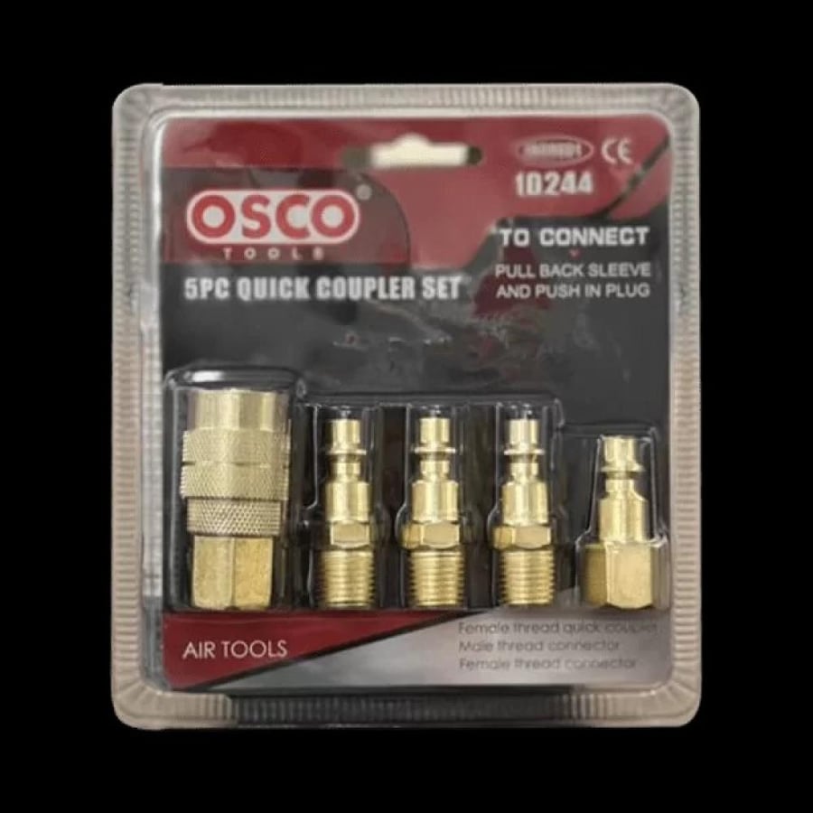 Coupler set 5 pieces copper