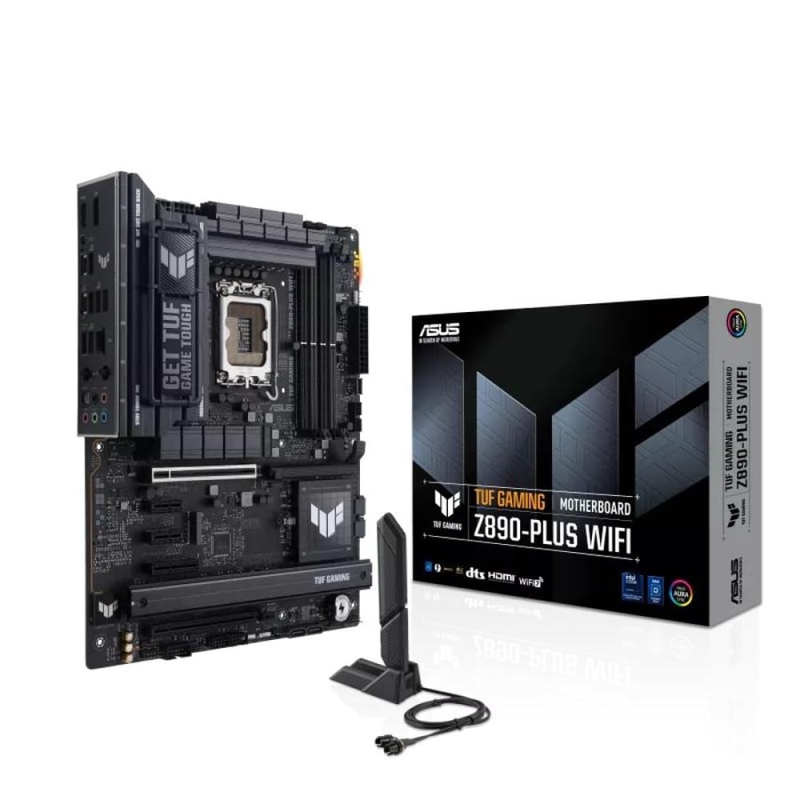 لوحة أم اسوس تاف قيمنق ASUS TUF GAMING Z890-PLUS WIFI تدعم ذاكرة DDR5