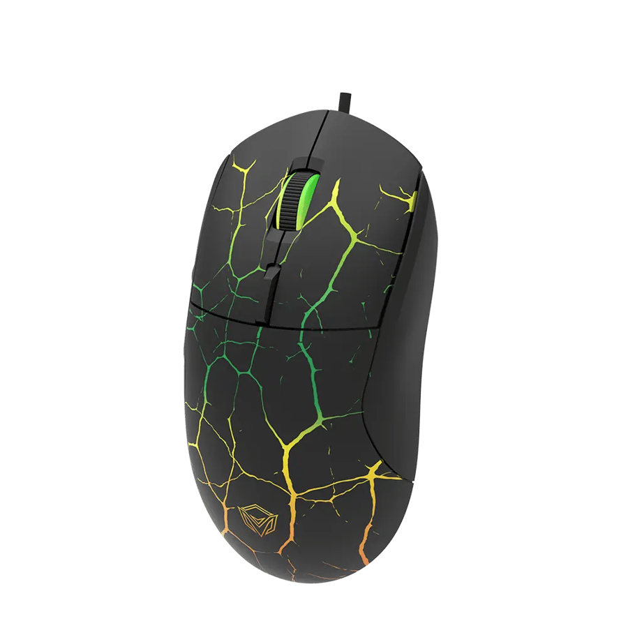 ماوس الألعاب Meetion MT-M930 مع إضاءة RGB ودقة 3200 DPI – تصميم مريح متعدد الألوان