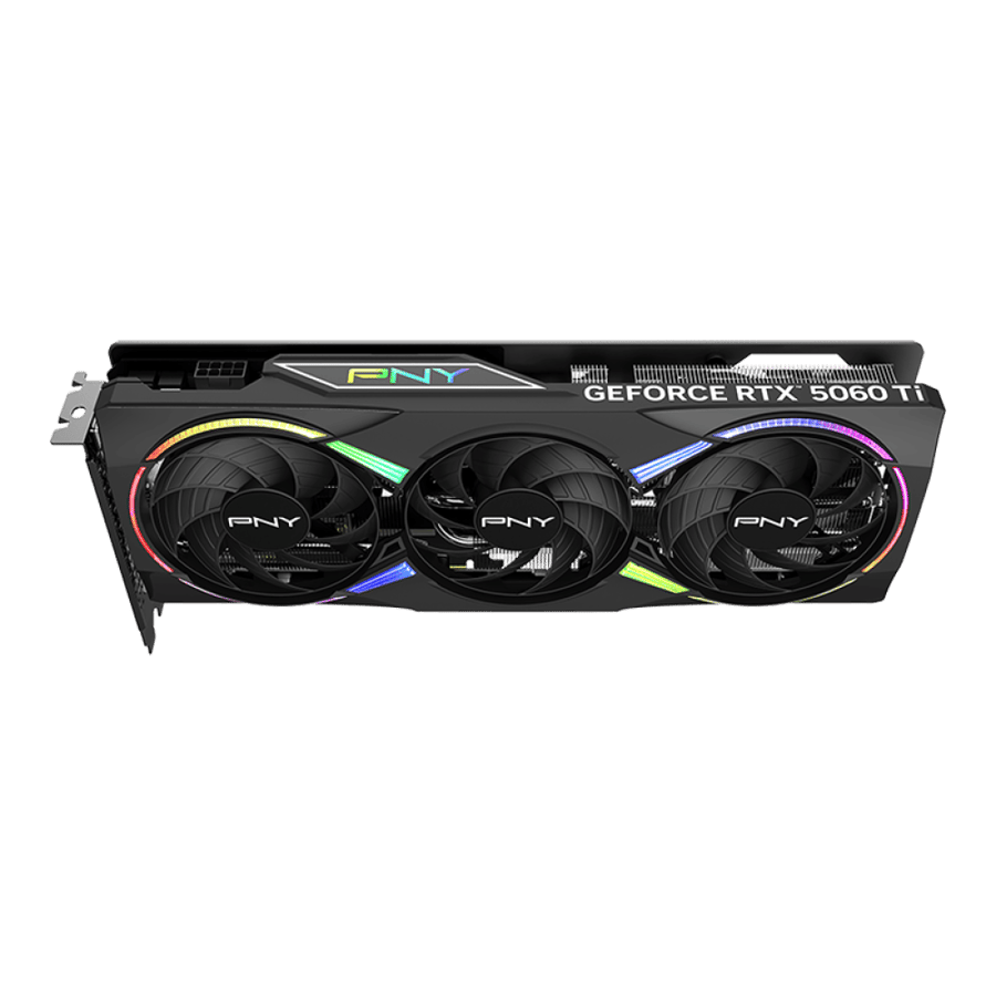 PNY GeForce RTX™ 5060 Ti 8GB EPIC-X RGB™ Overclocked Triple Fan GPU