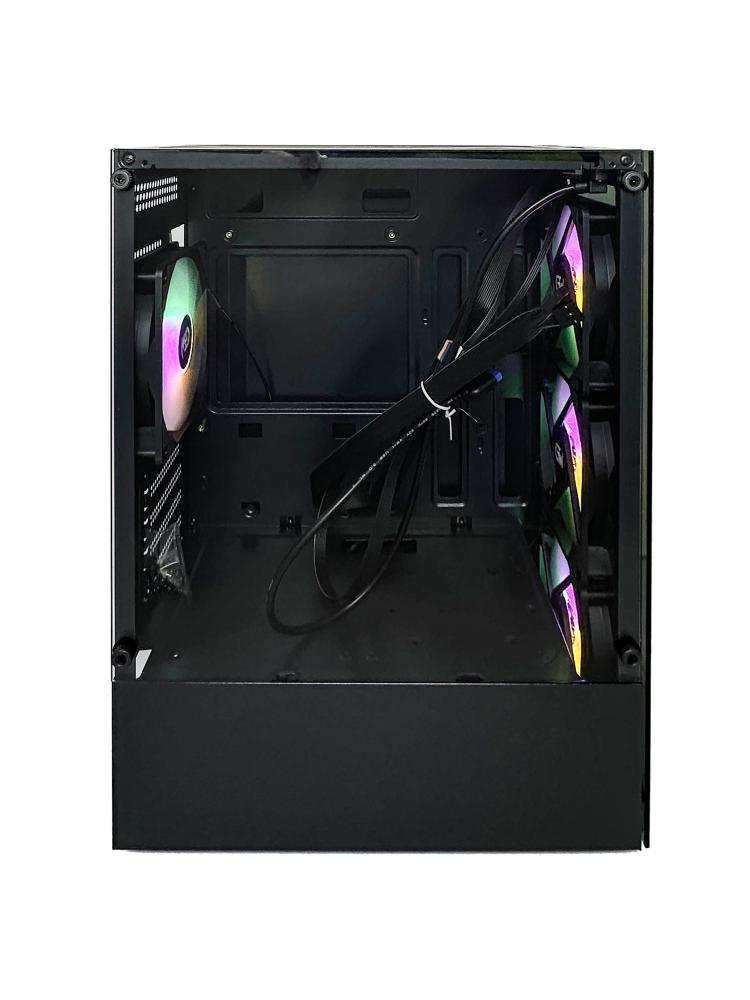 كيس بيسي قيمنق GTW - GT-F4B002 لون اسود بي 4 مراوح RGB