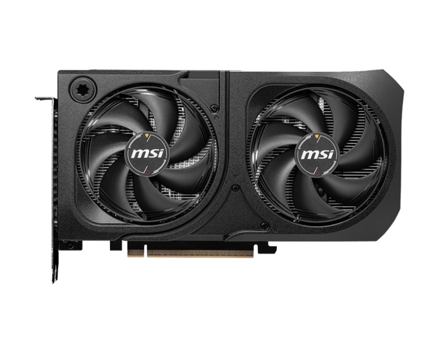 نظام التبريد الثنائي Dual Fan لكرت ام اس اي RTX 5060 Ti شادو