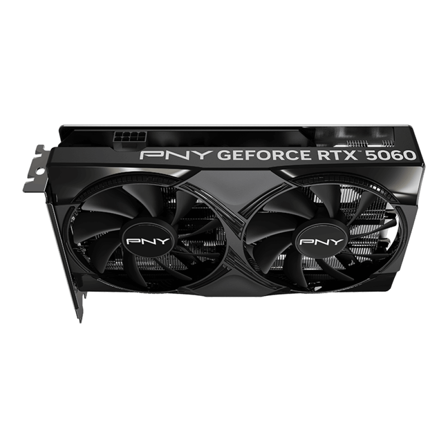 PNY GEFORCE RTX™ 5060 OVERCLOCKED DUAL FAN GPU GRAPHIC CARD