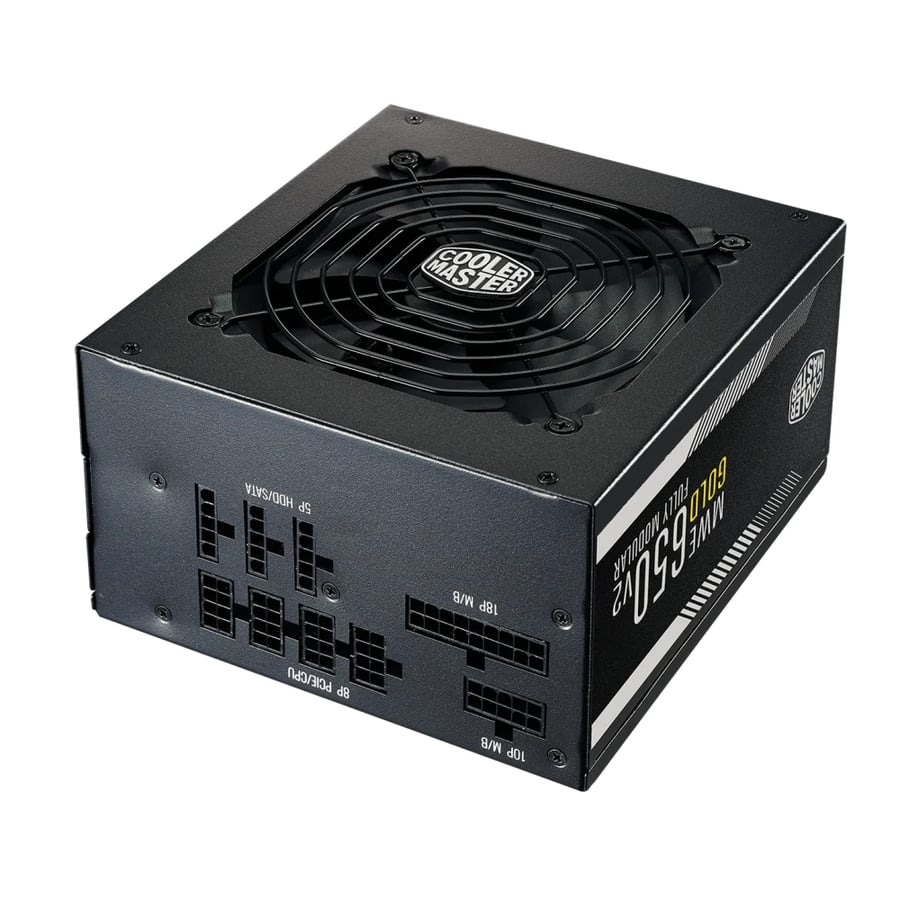 COOLER MASTER MWE GOLD 650 V2 80 PLUS GOLD FULL MODULAR POWER SUPPLY