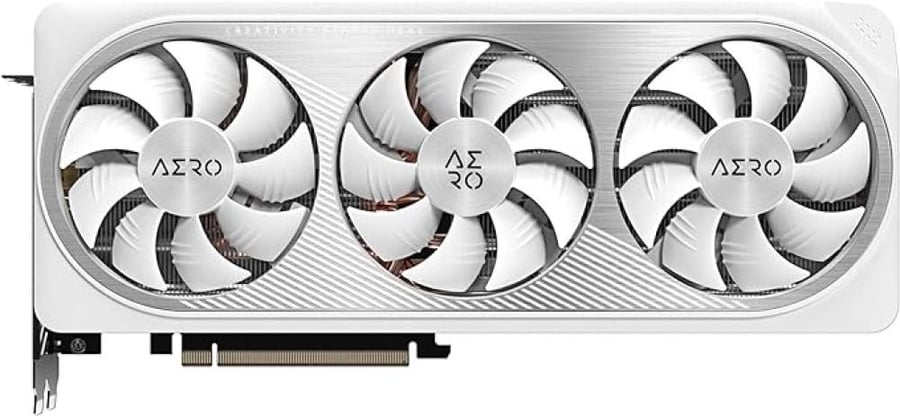 جيجابايت ايرو RTX 4070 سوبر 12GB OC كرت الشاشة - اصدار ابيض