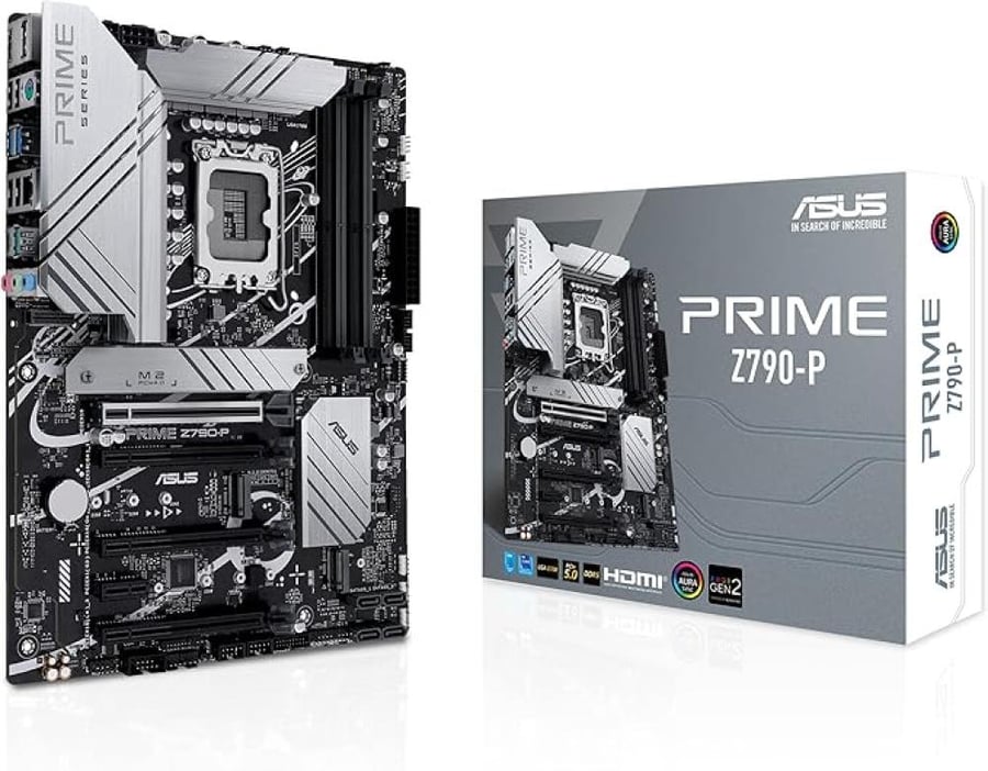 ASUS Prime Z790-P Motherboard - Intel Z790 LGA 1700, PCIe 5.0, DDR5, لوحة أم