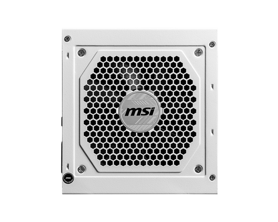 MSI MAG A850GL 80 PLUS GOLD FULLY MODULAR POWER SUPPLY WHITE