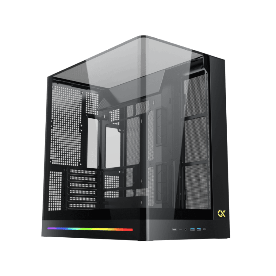Xigmatek Pano II Curved Glass E-ATX Case | كيس زجيماتيك بانو 2 منحني