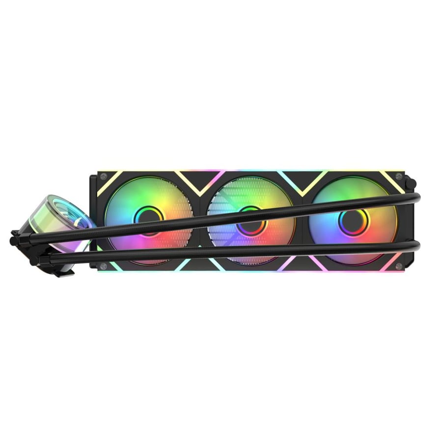 GTW CPU Liquid Cooler 360ML Black - تبريد مائي قوي مع تصميم أسود أنيق