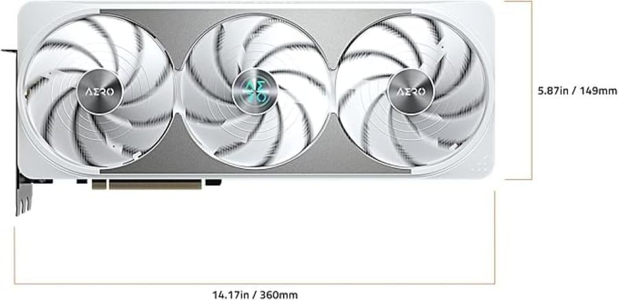 GIGABYTE GEFORCE RTX™ 5070 TI AERO OC 16G GRAPHIC CARD